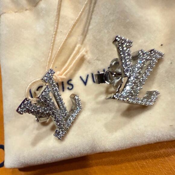 Louis Vuitton ICONIC EARRINGS NWT - Picture 1 of 11